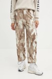Champion pantaloni de trening culoarea maro, modelator, 117502
