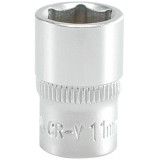 Yato YT-1410 - Capat cheie tubulara cu profil hexagonal interior 6 laturi 11 mm 1/4 inch
