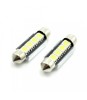 Set 2 becuri LED 12V 3W 72lm SOFIT 39mm CANBUS plafoniera CARGUARD