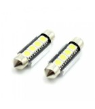 Set 2 becuri LED 12V 3W 72lm SOFIT 39mm CANBUS plafoniera CARGUARD