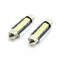 Set 2 becuri LED 12V 3W 72lm SOFIT 39mm CANBUS plafoniera CARGUARD
