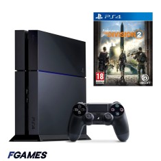 Consola Sony Playstation 4 Ps4 500gb + Controller + Tom Clancy&amp;#x2019;s The Division 2 PlayStation 4, Second-Hand