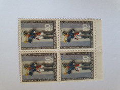 Bloc de 4 timbre Berlin ,MNH, 150lei foto