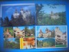 HOPCT LOT 3393 -4 CARTI POSTALE-CASTELUL BRAN-JUD BRASOV-CIRCULATE, Circulata, Printata