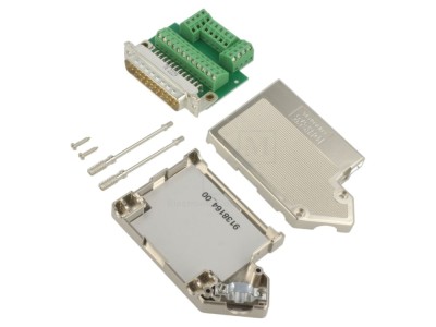 Conector D-Sub 25 pini tată, pe cablu foto