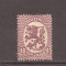 Finlanda 1917 - Leu &icirc;n picioare, maro roșcat, Ștampilat