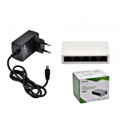 Switch 5 Porturi 10 100Mbps Pix-Link LV-SV05 2I015 XXM foto