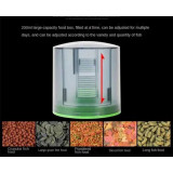 Hranitor automat pentru acvariu, Afisaj LCD, hranitor pesti NOU 200 ml