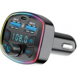 Modulator FM Bluetooth Forever TR-360, 2 x USB-A - 1 x USB-C - 1 x microSD