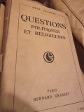 Rene Grasset - Questions Politiques et Religieuses