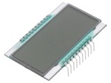 Afișaj LCD 4 Digiți STN Positive 20-70&deg;C DISPLAY ELEKTRONIK DE 161-TS-20/7,5 3V