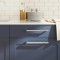 vidaXL M&acirc;nere de dulap, 10 buc., argintiu, 224 mm, oțel inoxidabil 3203668