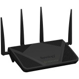 Router wireless RT2600ac Dual-Band 800 + 1733 Mbps, Gigabit, USB 2.0, USB 3.0, negru, Synology