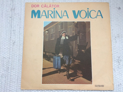 marina voica dor calator 1972 disc vinyl lp muzica usoara slagare EDE 01296 VG+ foto