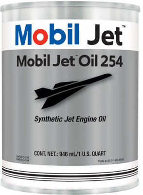 Ulei Motor Avion Jet Mobil Jet Oil 254, 946ml foto