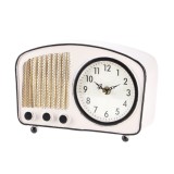 Cumpara ieftin Ceas masa Radio Retro fier 23 x 8,5 x 16 cm