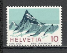 Elvetia.1966 Alpii elvetieni MS.837 foto