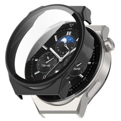 Husa pentru Huawei Watch GT 3 Pro (46mm) + Folie - Techsuit Defense360 Pro - Black foto