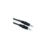 Cablu audio jack 3,5/RCA, negru, 1 ml,