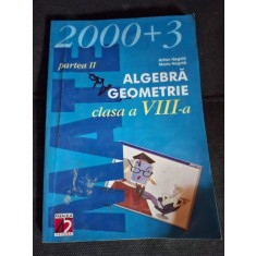 Algebra Geometrie Anul 2003-2004 - Clasa a VIII-a Partea a 2-a - Anton Negrila, Maria Negrila