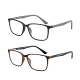 Ochelari ZENOTTIC cu filtru pentru lumină albastră și ochelari de citit pentru bărbați, cu ramă pătrată, antireflex, sportivi, pentru calculator