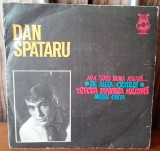 Disc vinil 7," Dan Spătaru - Melodii de Temistocle Popa EX