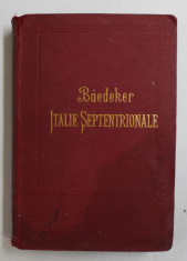 ITALIE SEPTENTRIONALE JUSQU &amp;#039; A LIVOURNE , FLORENCE ET RAVENNE , MANUEL DU VOYAGEUR par K. BAEDEKER , 1895 foto