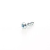 Surub autofiletant pentru tabla, cu cap bombat, amprenta cruce, din otel, 4.8 x 25 mm, 10 bucati