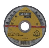 Cumpara ieftin Disc de debitare Kronenflex A346 Extra pentru inox si otel, 115X1.6X22.23 mm, KLINGSPOR A346115