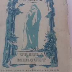 myh 413s - Honore de Balzac - Ursula Mirouet - ed 1948