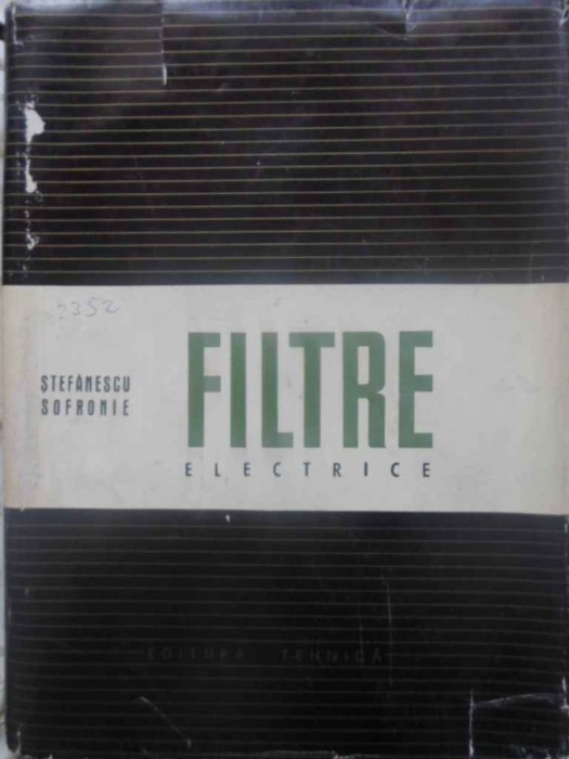 FILTRE ELECTRICE-STEFANESCU SOFRONIE-337586