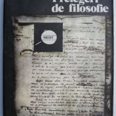 Prelegeri de filosofie – Titu Maiorescu