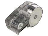 Etichetă albă BRADY M21-18-423 cu text negru, rezistentă 70-110&deg;C