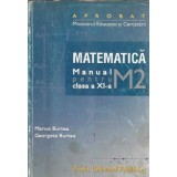 Matematica - Manual clasa a XI-a M2 - Georgeta Burtea, Marius Burtea