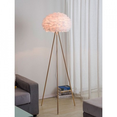 Lampa led cu pene, 3 picioare, 150cm foto