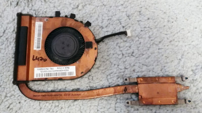 Cooler si Radiator Fan Heatsink ThinkPad L450 L460 L470 FRU 01HW919 foto