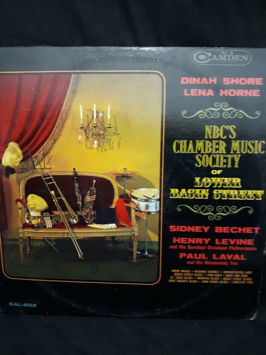 VINIL Dinah Shore ... &ndash; NBC&#039;s Chamber Music Society Of Lower Basin Street (VG+)