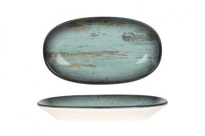 Bonna Placa de service - Madera - Por&amp;Aring;&amp;pound;elan - 15x8.5 cm - set de 2 foto