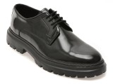 Pantofi BITE THE BULLET negri, BLE3344, din piele naturala