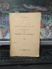 Ion V. Georgescu, Demonologia Vechiului Testament. Satan &icirc;n Profeția lui Zaharia, autograf Dan Sm&acirc;nt&acirc;nescu, București 1938, 120