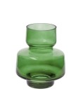 Cumpara ieftin Vaze flori sticla verde 14 x 15 cm