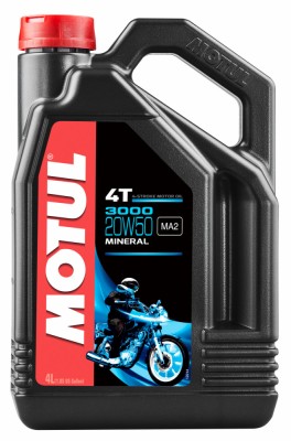 Ulei Motul 3000 4T 20W50 4L Cod Produs: MX_NEW 104050 foto