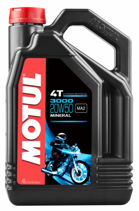 Ulei Motul 3000 4T 20W50 4L Cod Produs: MX_NEW 104050