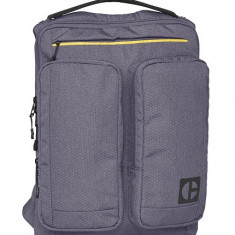 Rucsac Caterpillar Code - Quest Commuter, Material 420d Hexagonal, 2 Buzunare Exterioare - Gri Inchi