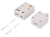 Intrerupator Crepuscular Orno OR-CR-232, 230V AC, IP20/IP65, 15A, Montare Perete, Temperatura -20...40&deg;C