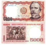 Peru 5 000 5000 Soles de Oro 1985 P-117c UNC