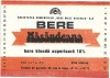 NI441 Etichetă bere blondă superioară Năsăudeana, Societatea comercială Bere Malț Bistrița SA, &icirc;nceputul anilor 1990