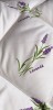 Pilota lavanda iarna matlasata LavenderDream Coneltex, dimensiuni 180x210 cm, dreptunghiulara, culoare alba, umplutura fibra siliconizata, antialergic