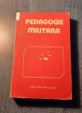 Pedagogie militara Emil Burbulea