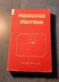 Pedagogie militara Emil Burbulea